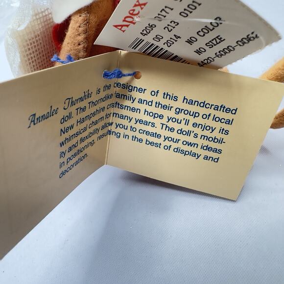 Vintage Annalee Sweetheart Boy & Girl Mouse Couple Valentine 1993 & 1994 6 Inch - Picture 5 of 12